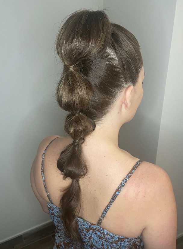 recogido trenza